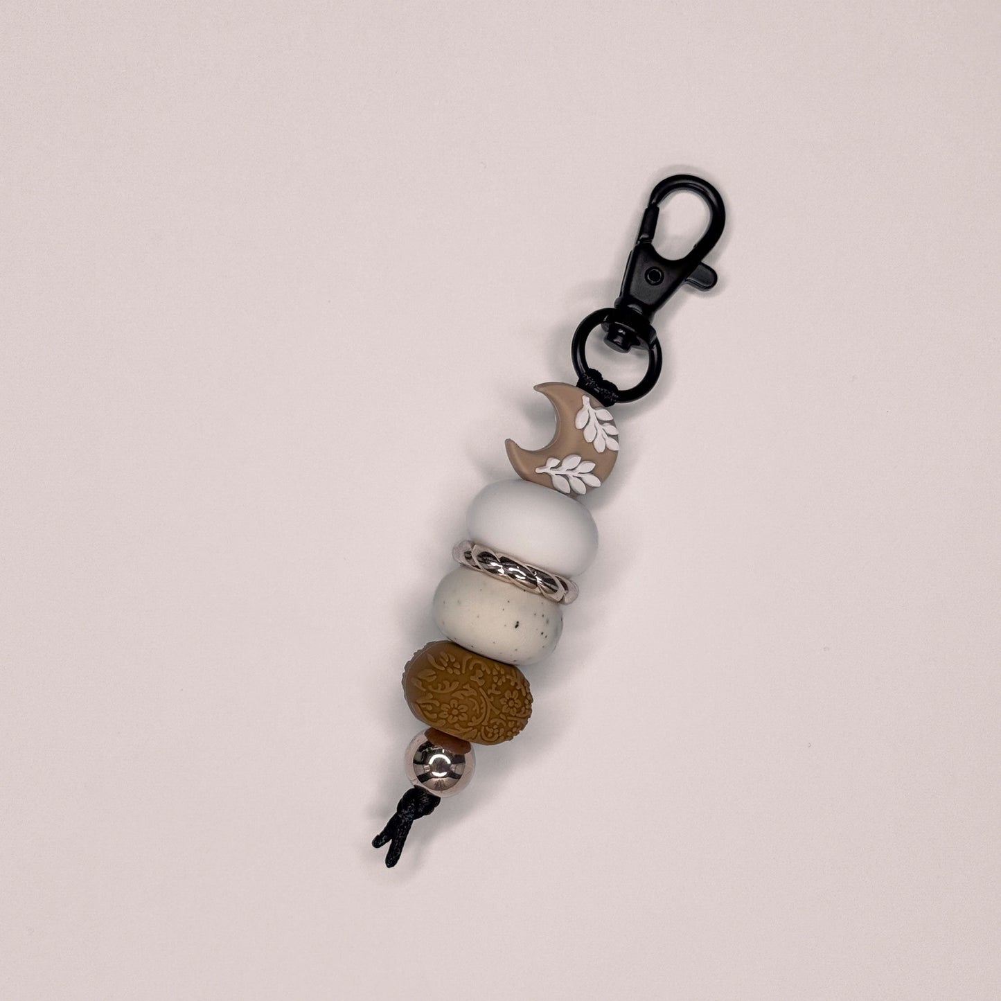 Luna | Beaded Keychain