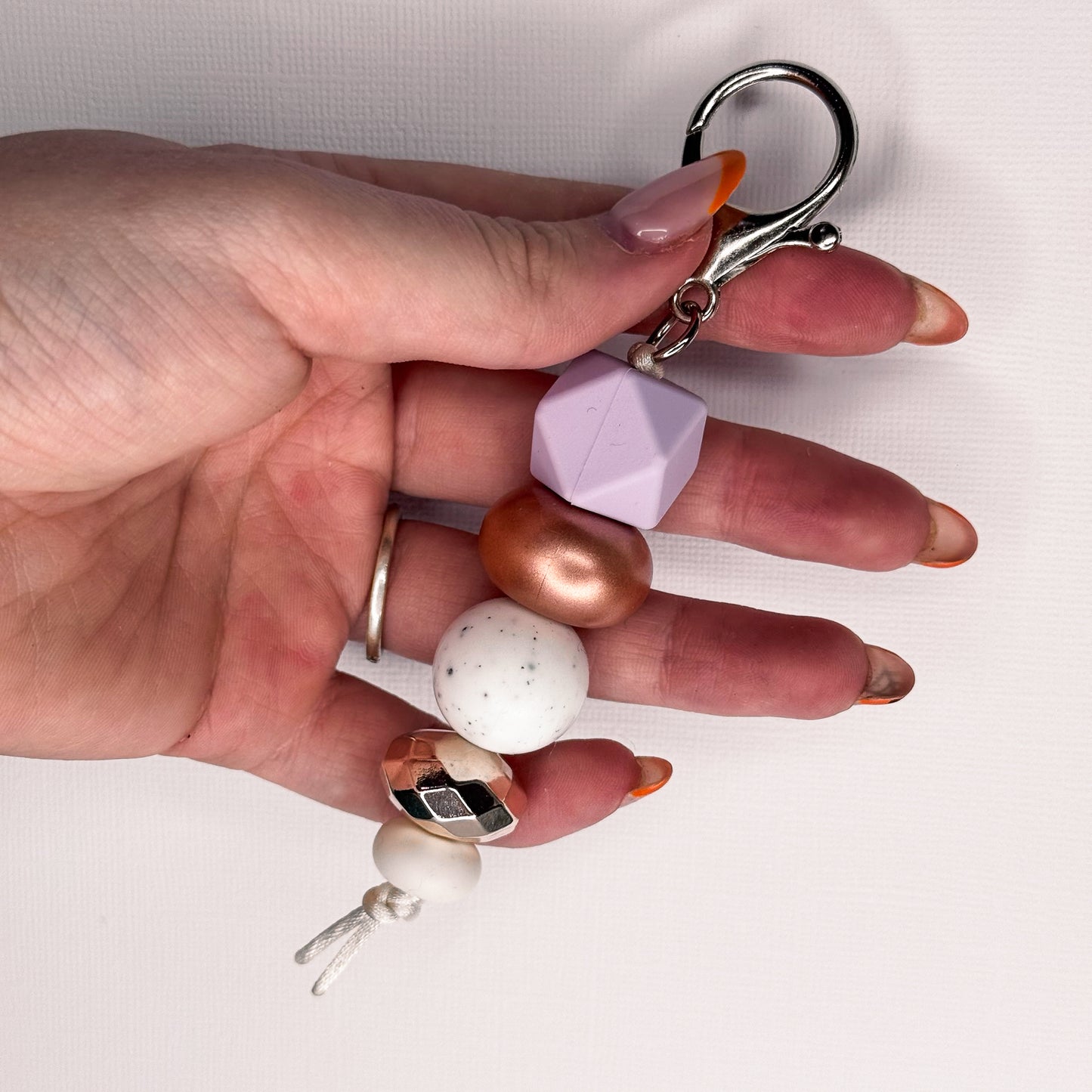 Lynn | Beaded Keychain